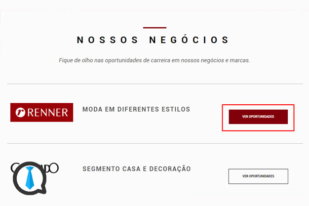 mentor profissional inscrição jovem aprendiz Renner