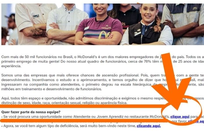 Mentor Profissional - Jovem Aprendiz McDonald's