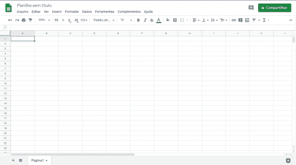 1 - Planilha de Gastos Excel