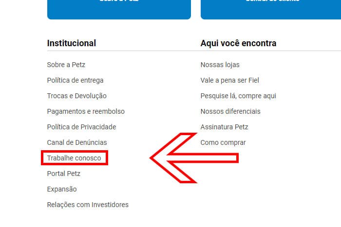 Mentor Profissional Jovem Aprendiz Petz corpo