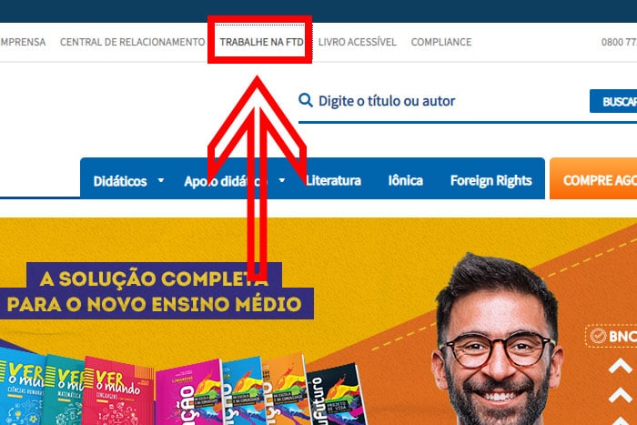 Mentor Profissional Jovem Aprendiz FTD Educação corpo