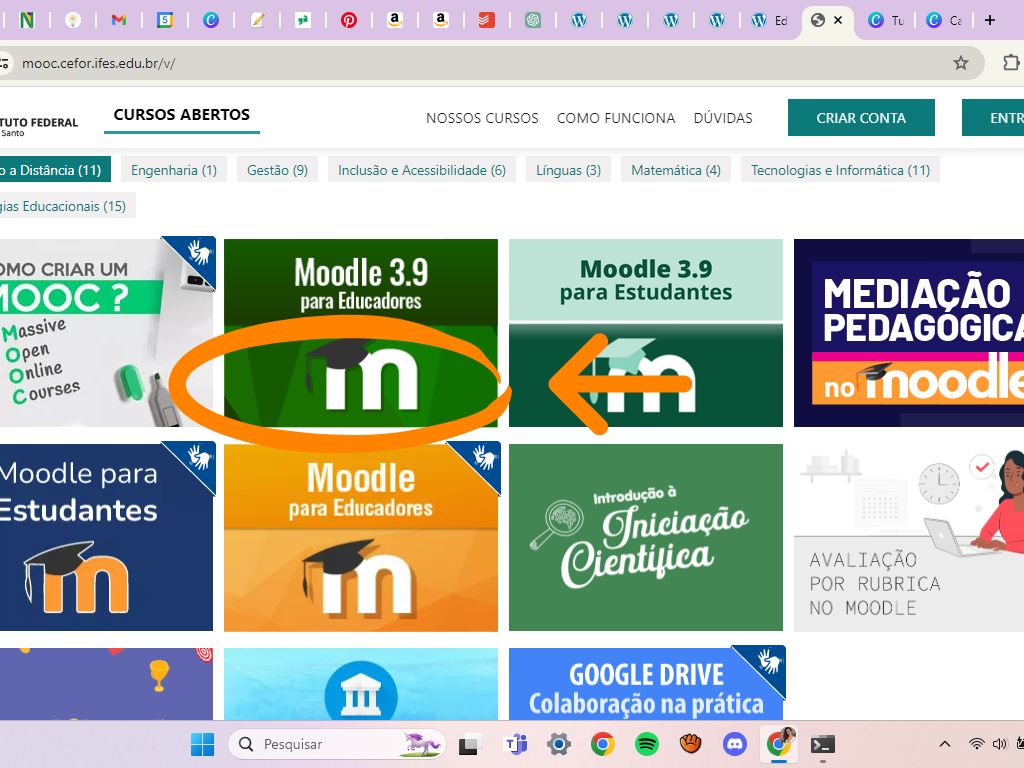 MP * Cursos Gratuitos IFES -corpo